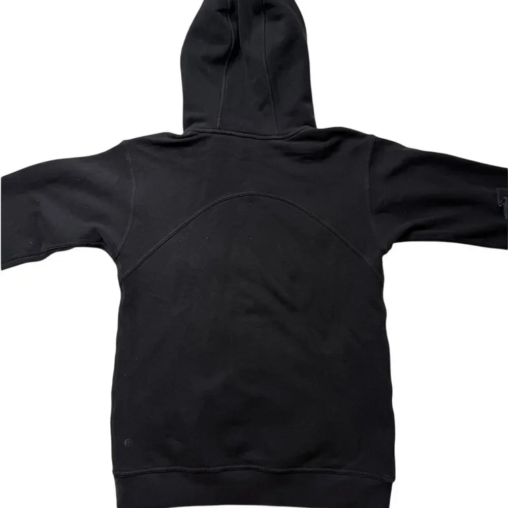 Lululemon All Yours Hoodie Black Sz 4 Women's Athleisure Comfy Stretch